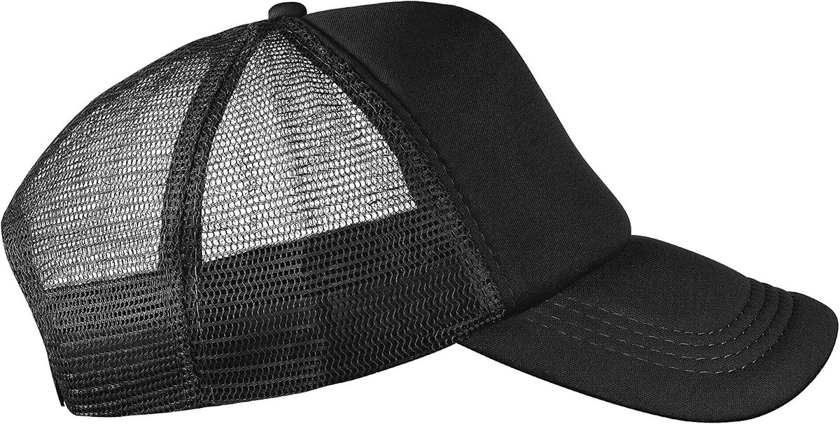 Mesh Baseball Cap Classic Cappy voor mannen en vrouwen, One Size Snapback