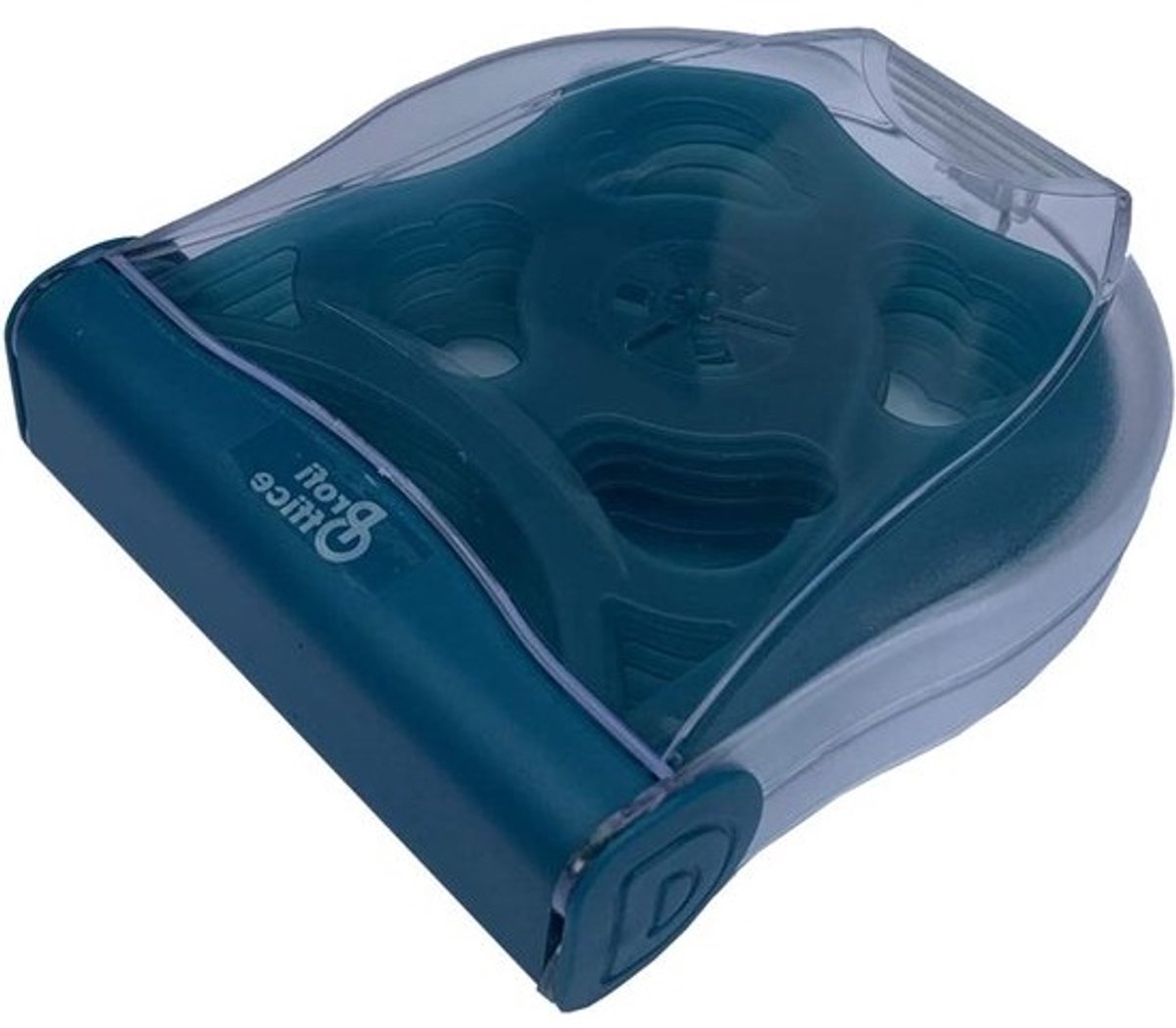 Cd-tas - Dvd-hoes - Muziek Opslag - Praktische kliksluiting - 12 schijven - Blauw