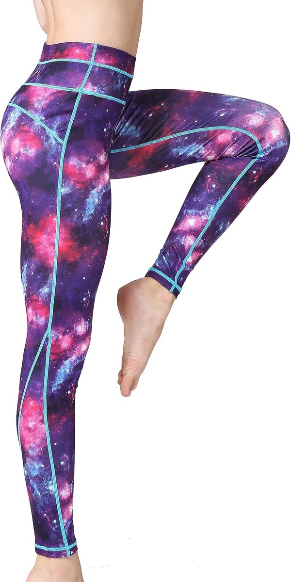 Lange Sportlegging Running Panty Hoge Taille Stretch Fitness Yoga Broek