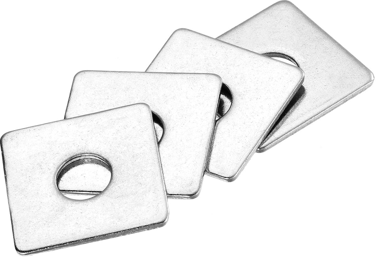 Vierkante dragende sluitringen M10 x 30 x 2 mm roestvrij staal 304 vierkante sluitringen platte sluitringen afstandhouders afdichting voor hardware bevestiging