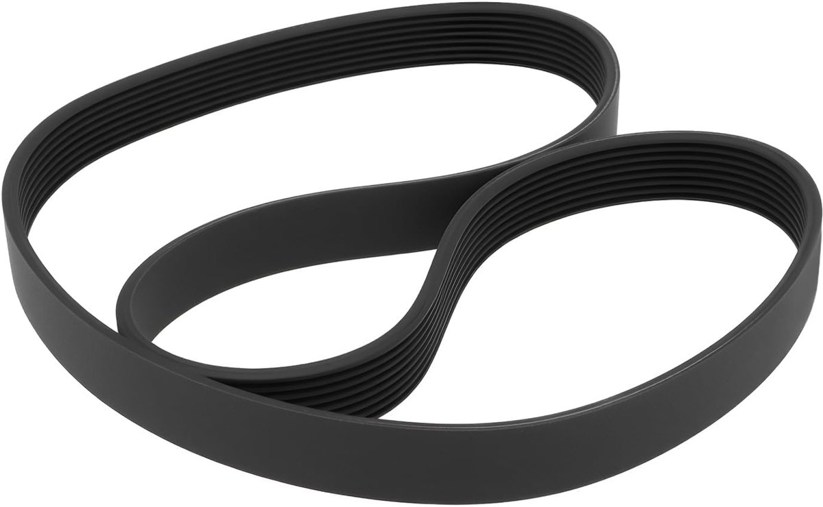 Dailygoods- Aandrijfriem - Vervanging voor Wahoo Kickr 2018 - Rubber - 950 mm x 19 mm - Zwart - Geschikt voor Smart Cycling Trainer