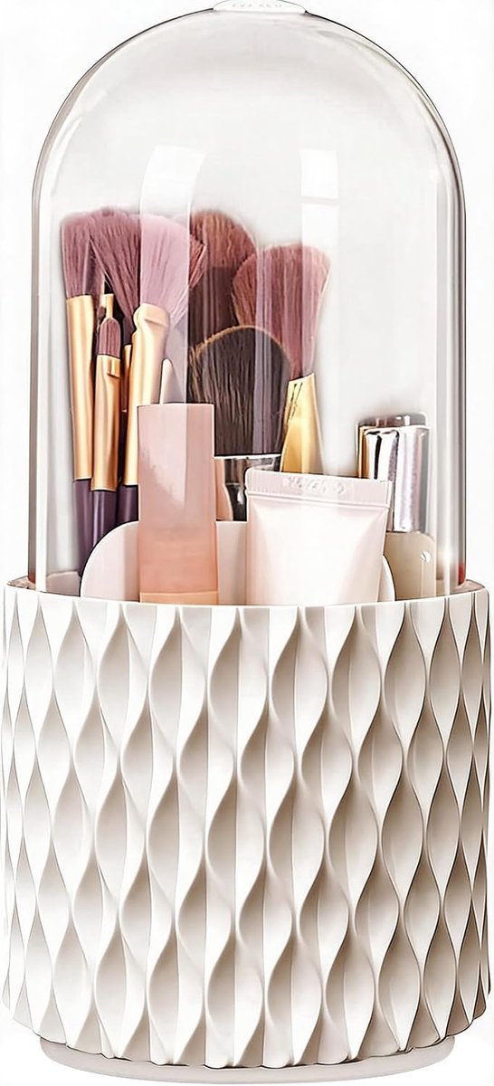 Cosmeticaorganisers, Beauty Organizer 360 °, Make-up Cosmetische Organizer voor Dressoir Slaapkamer, Make-up Opslag Cosmetische, Transparant