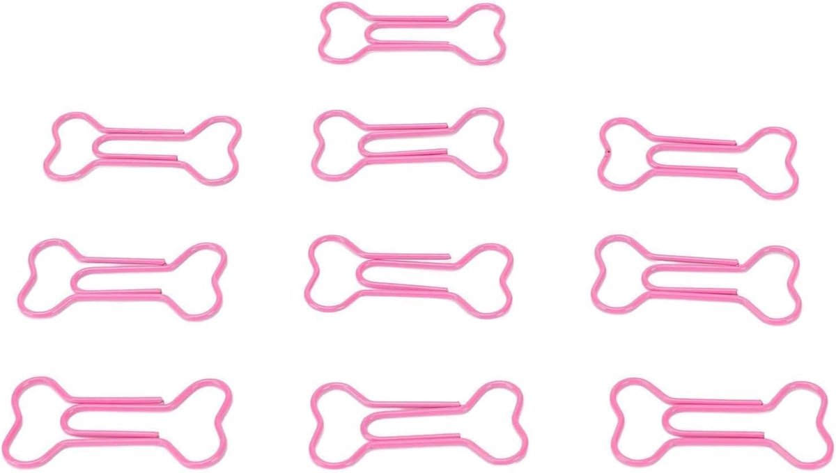 Dailygoods- Paperclips Set van 100 Stuks - Gegalvaniseerde Metalen Paperclips - Lichtgewicht Documentclips - Draagbare Kantoorbenodigdheden - Roestbes