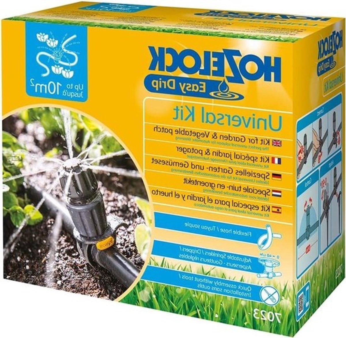 Automatische Irrigatiekit - Druppelsysteem Tuin - Planten Water Geven - Compleet Geleverd - Tot 10 m² - Universeel