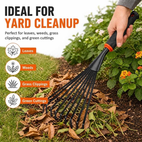 Handhark voor Tuin met Ergonomische Handgreep — afbeelding 3