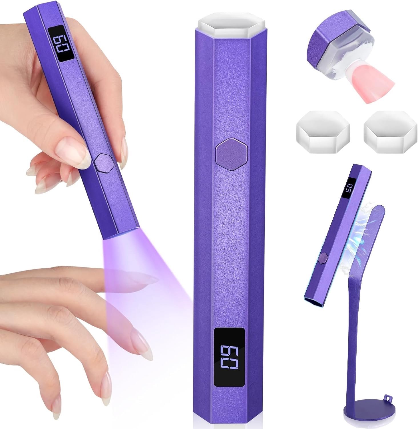 2-in-1 Mini UV Nagellamp voor Gel Nagels