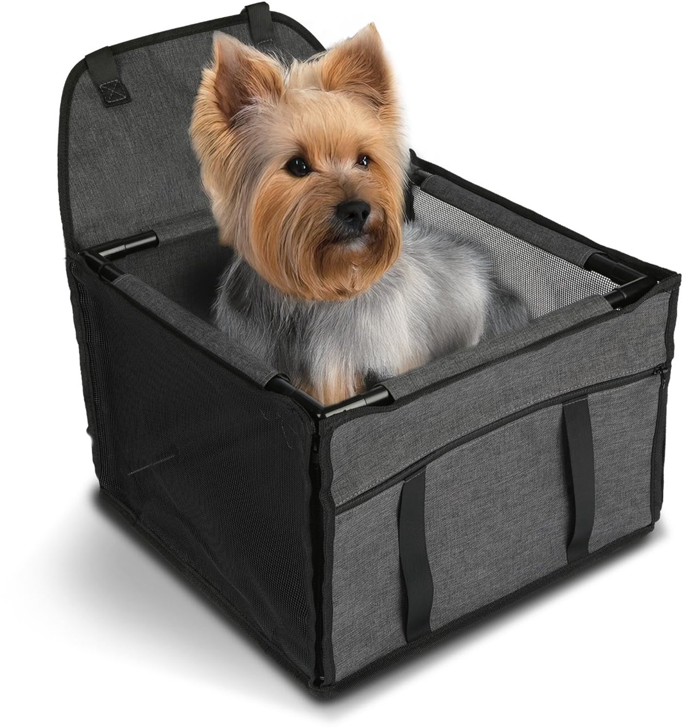 Honden Transportbox Autostoel voor Kleine Honden tot 5kg Waterdicht