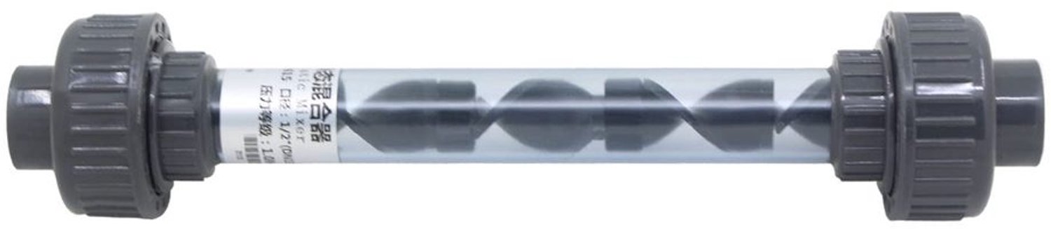 Static Mixer PVC Tube met Coupling voor Lijm