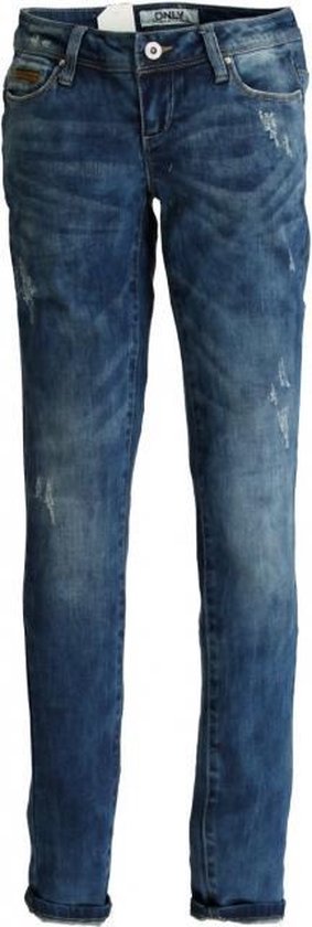 Only superlow coral skinny jeans - Maat W25-L32 | bol.com