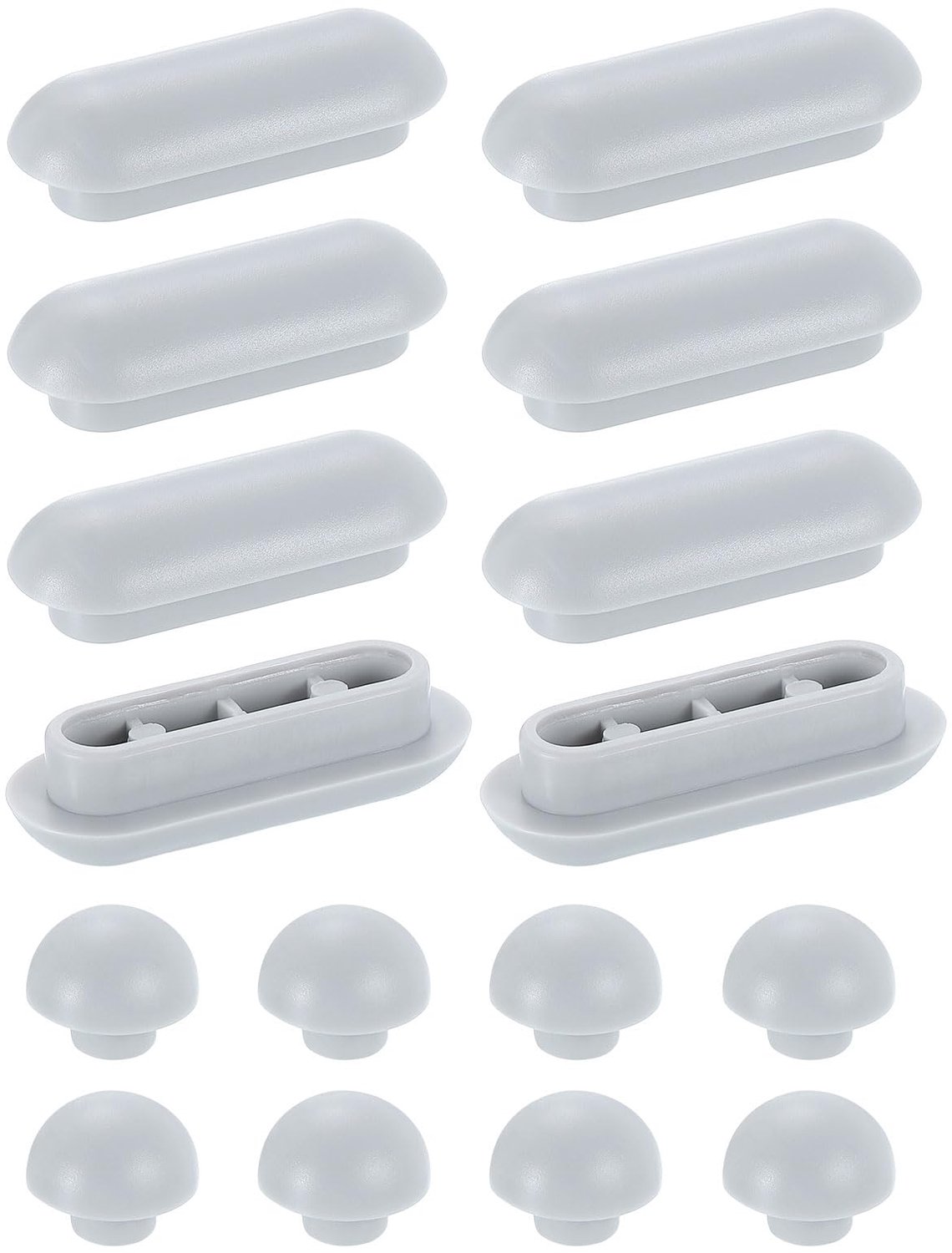 8-delige Antislip Toiletbrilbufferset