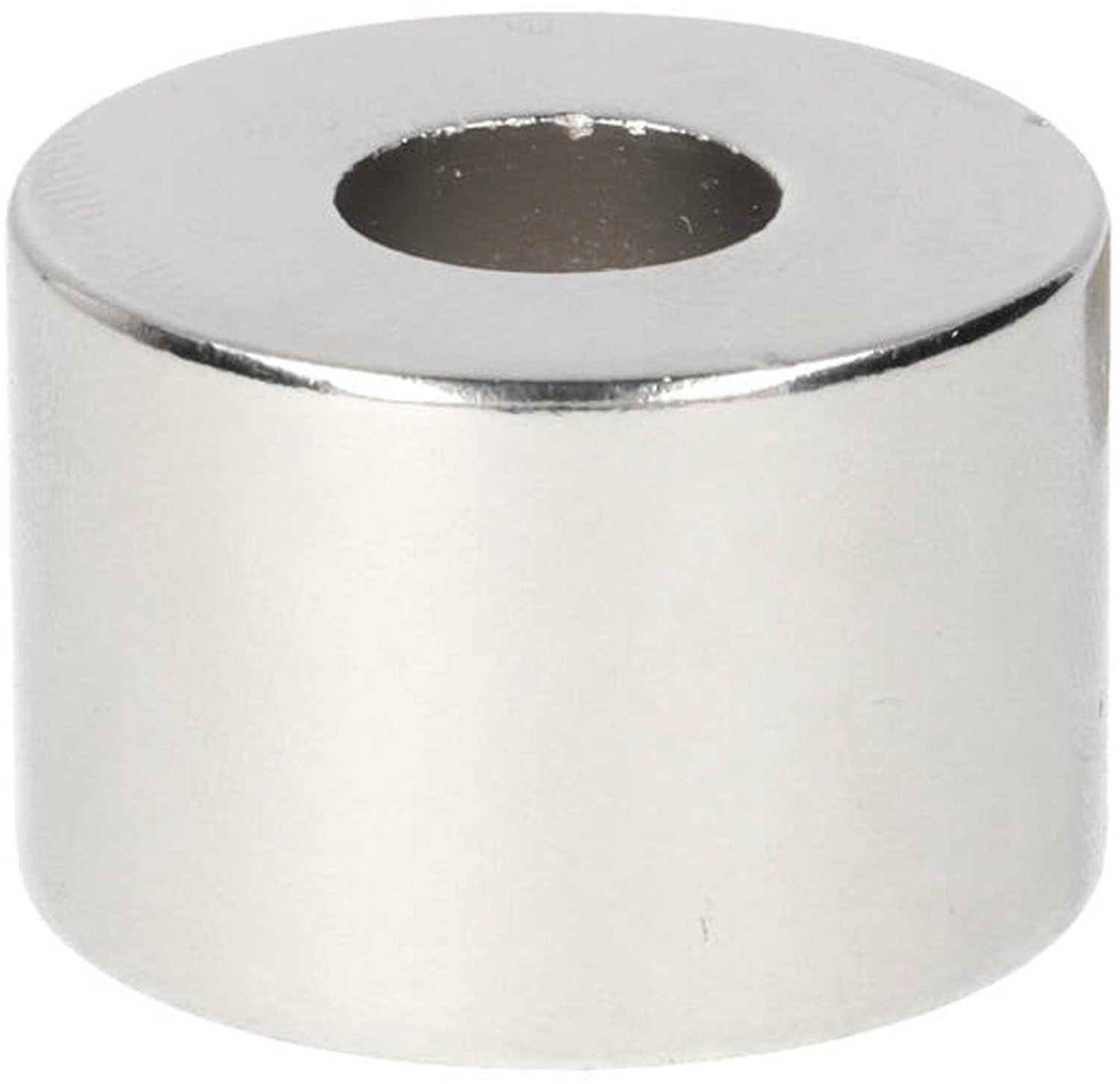 Neodymium Ringmagneet Ø30 x Ø12 x 20 mm N50 NiCuNi