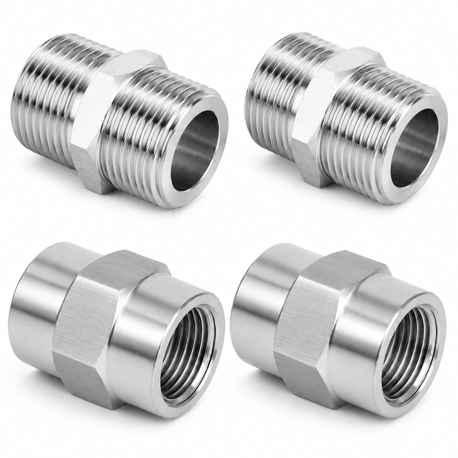 Dubbele Nippel 1/2 inch voor Diverse Toepassingen