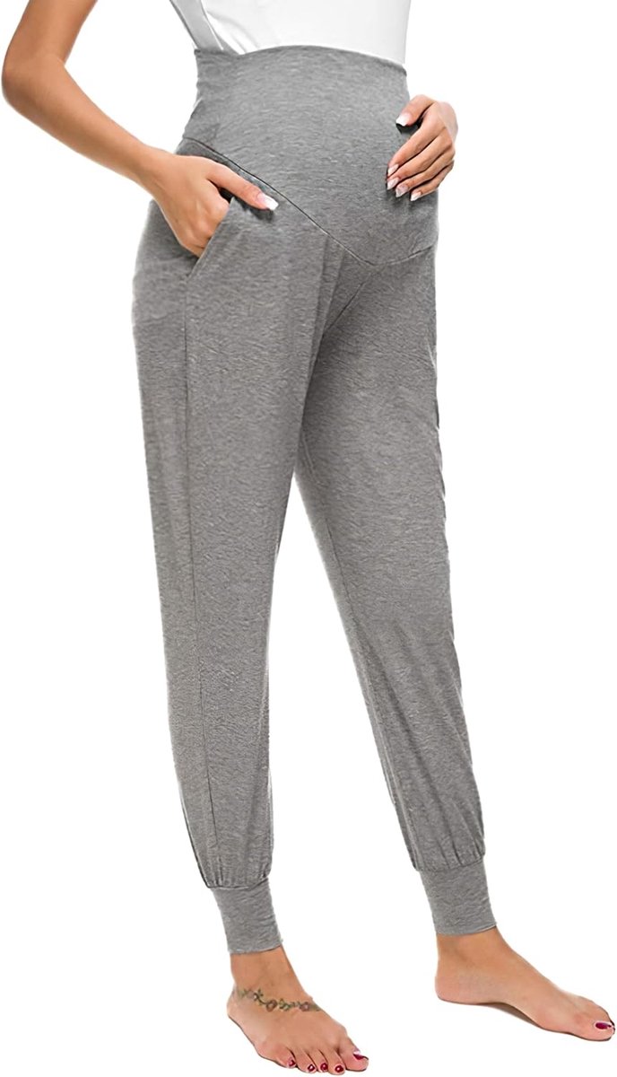 Baggy vrijetijdsbroek voor zwangere vrouwen, pyjamabroek, joggingbroek, lange broek, yogabroek voor dames