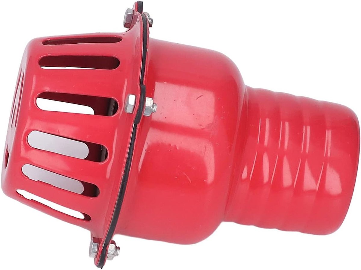 Terugslagklep Motorwaterpomp Duurzame Aluminiumlegering 3 Inch Filter voor Benzine-dieselpomp, Eenvoudige Installatie voor Olie-dieselpomp Controle Bodemklep (1 X Terugslagklep Motorwaterpomp)