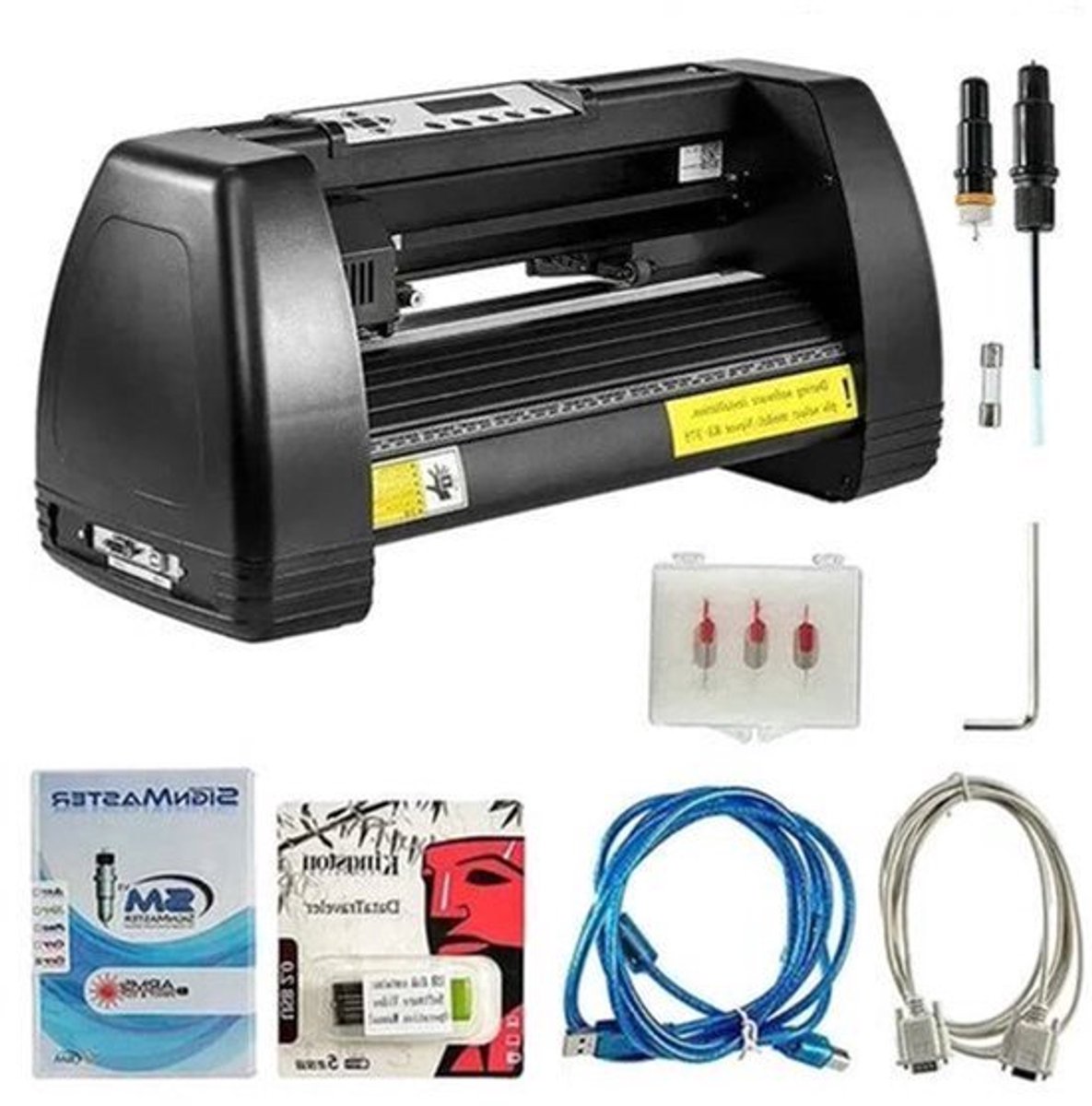 Vinyl Cutter Plotter – Vinyl Snijplotter – Stickersnijder – Creatieve Cutter – 14 Inch Snijbreedte – Instelbare Snijdruk