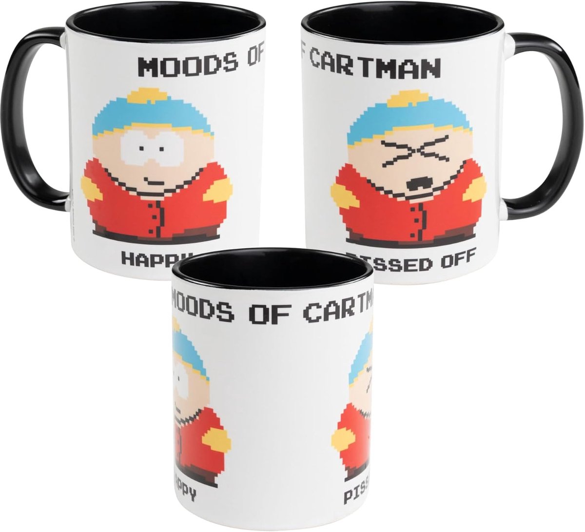 Park mok - Moods of Cartman koffiemok mok van keramiek wit/zwart 320 ml