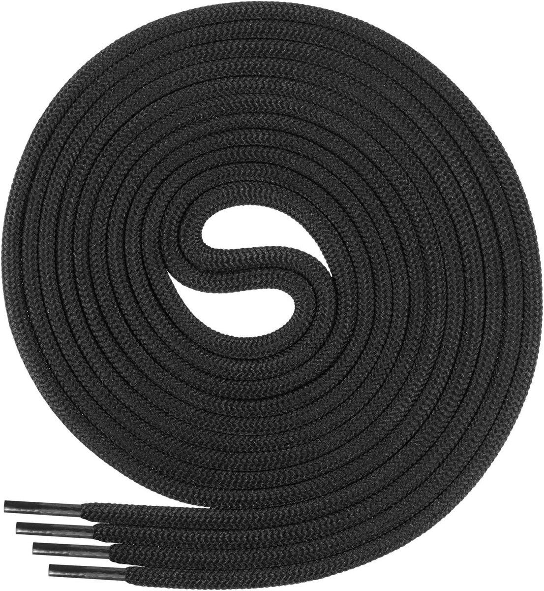 Ficchiano Ronde veters voor zakelijke schoenen, sportschoenen en leren schoenen, scheurvaste allroundveters, ø 3 mm, lengtes 60 cm - 130 cm, 25 kleuren van polyester, made in Europe