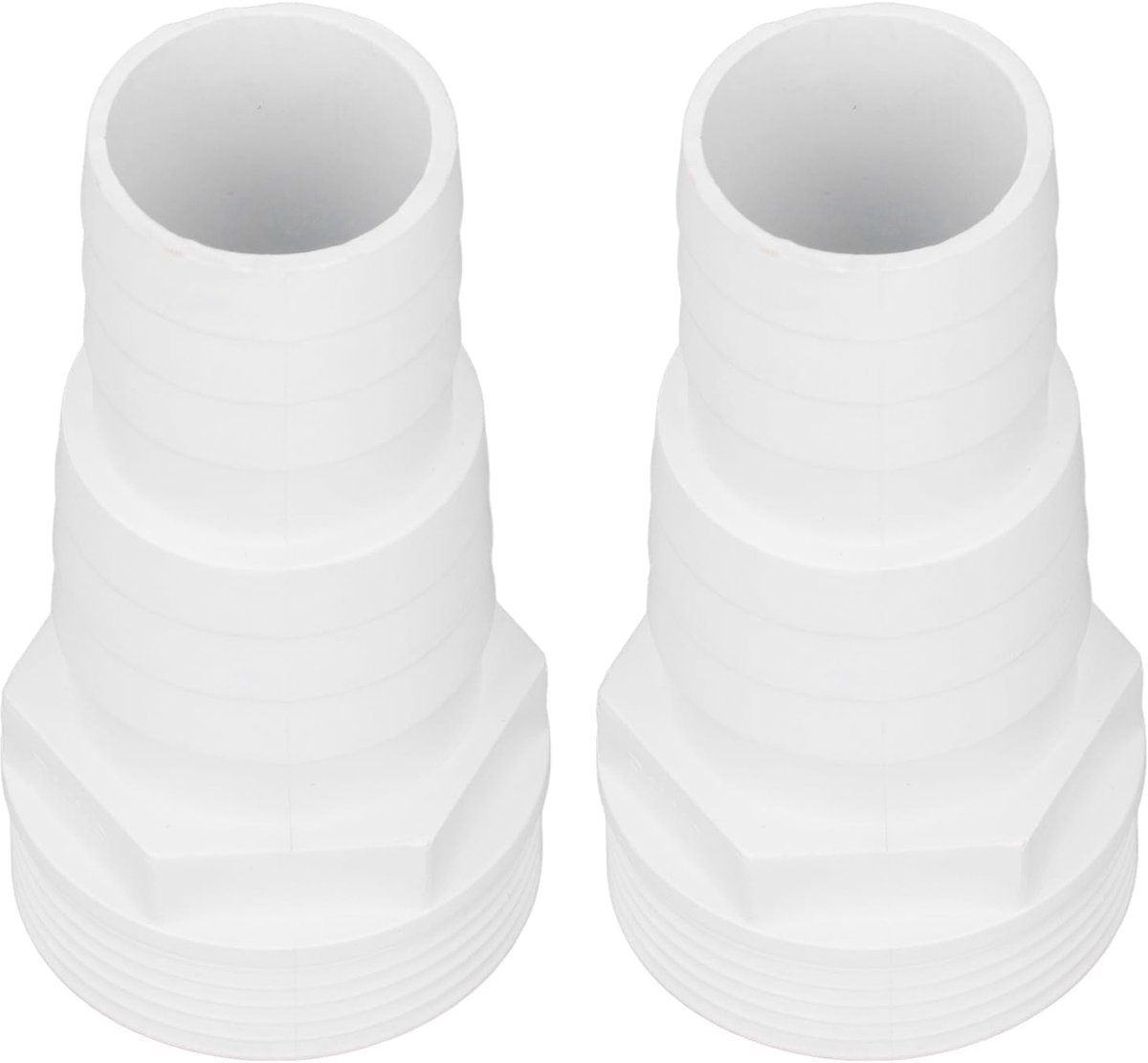 Kunststof Zwembadfilterpompslangadapter 47 Mm Buitendraad 32-38 Mm Slangaansluiting Hoge Betrouwbaarheid Op Grote Schaal Toegepast voor Zwembad Spa-hal