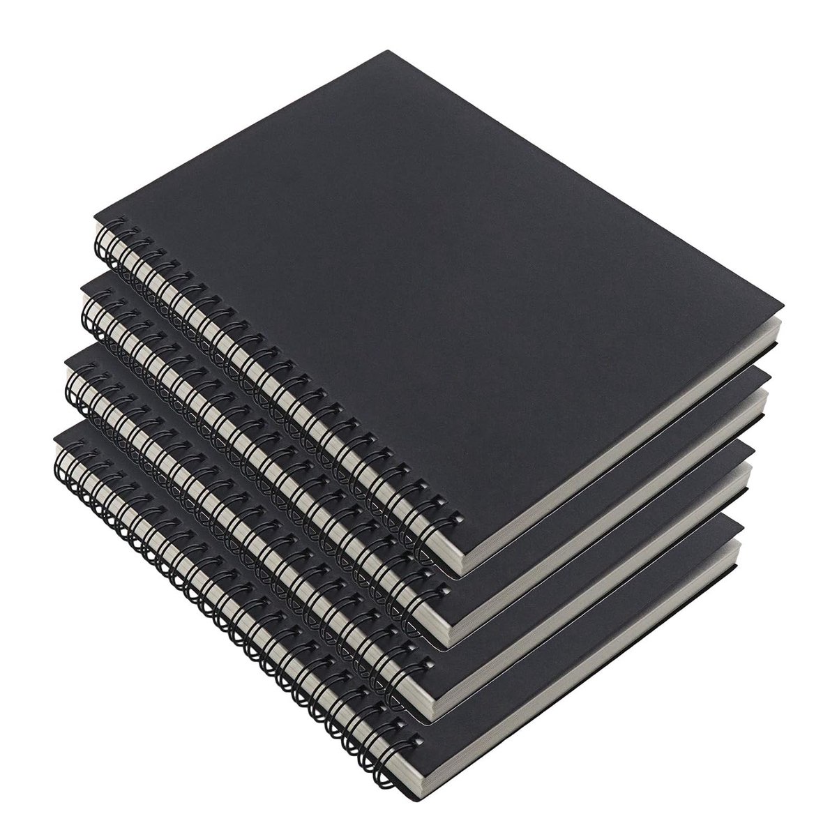 Notitieboek A5 - Kraftpapier - Spiral Binding - 100 pagina's - Geschikt voor aantekeningen en schetsen