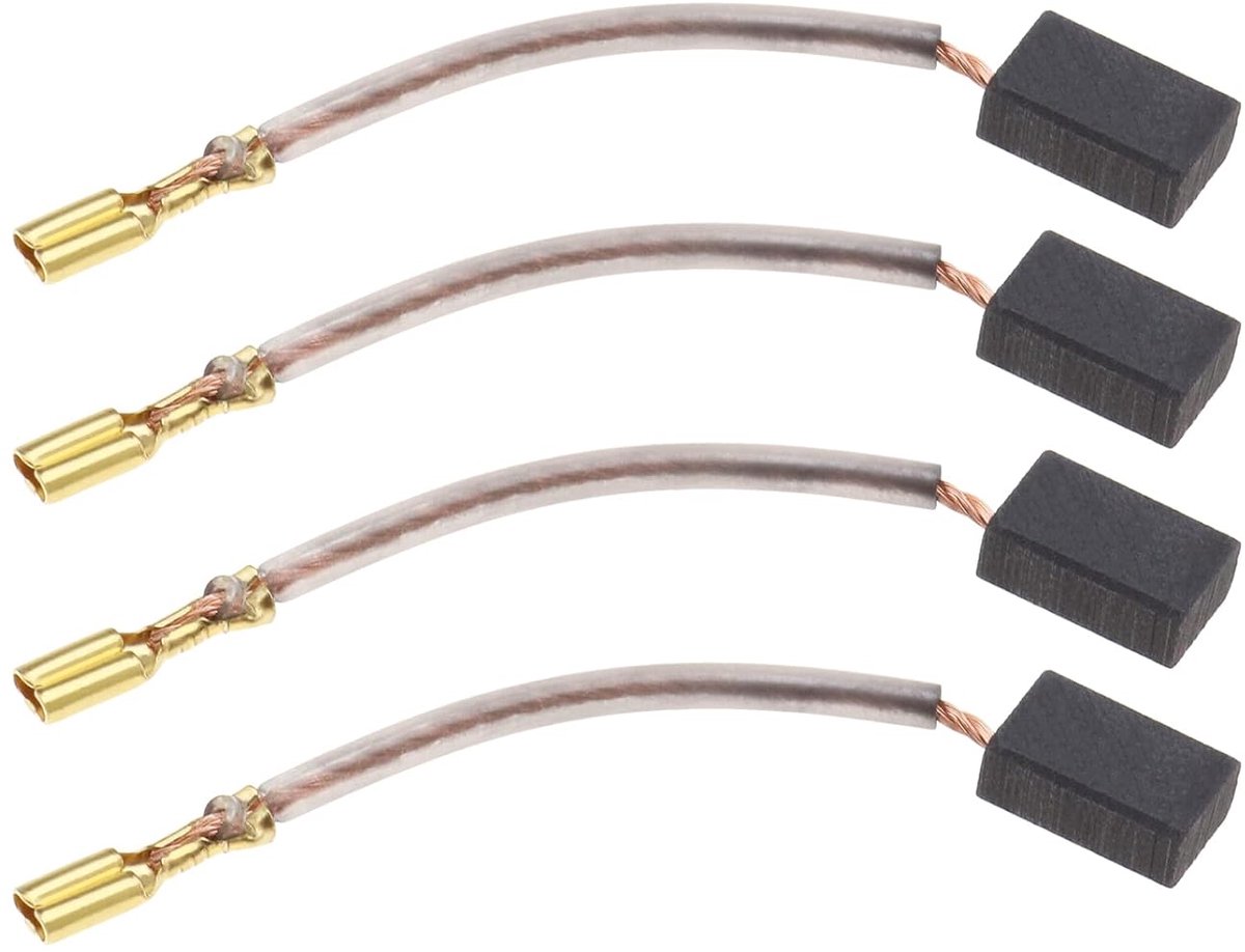 Koolborstels 5x8x12mm - Carbon - Vervangingsonderdeel - Geschikt voor Fein MSX 636 II/MSXE 636 II/FMM 250/FMM 250 Q/FMT 250 Q