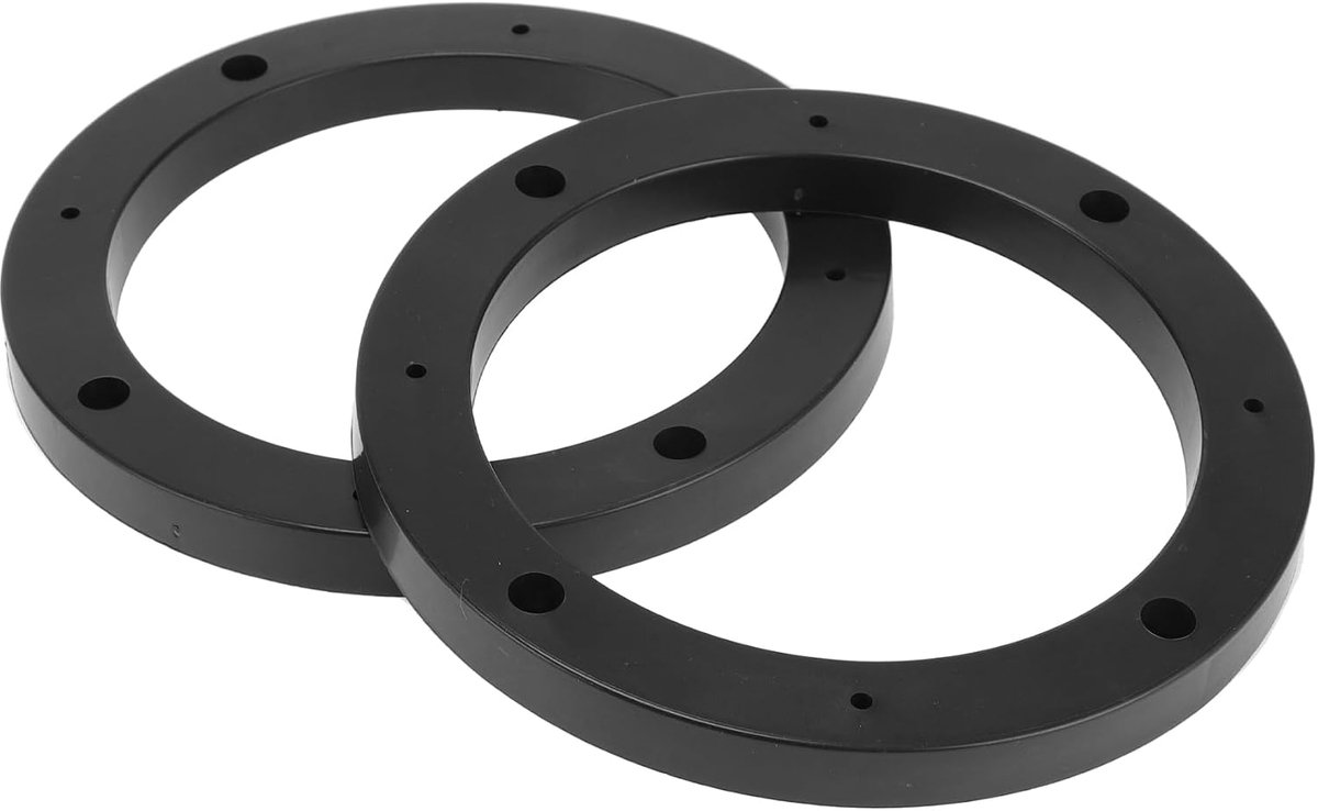 Universeel voor 5 inch luidspreker spacer-ring tweeter luidspreker spacer adapter waterdichte luidspreker subwoofer montage spacer houder ring ABS 2 stuks