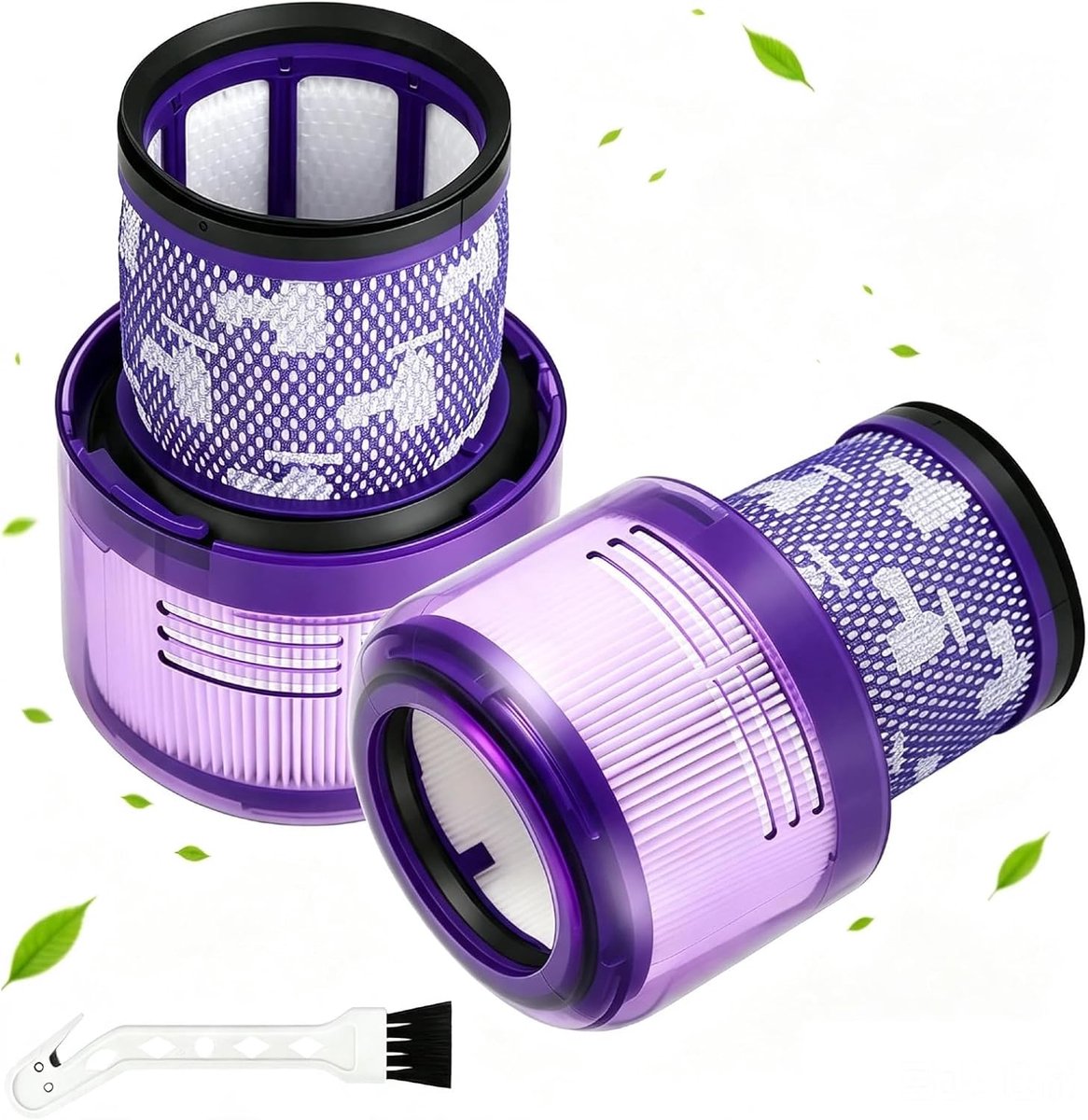 2 stuks vervangingsfilters voor Dyson V11, V15 Absolute, SV14, SV17, SV22 Detect Animal, Torque Drive, wasbare filter voor Dyson accustofzuiger, vervangt #970013-02