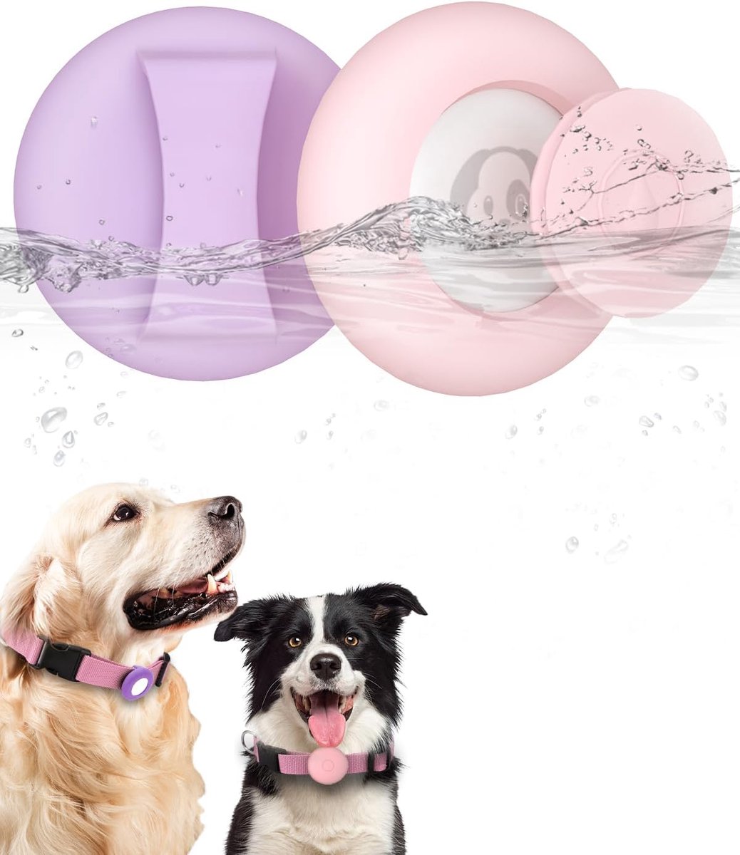 Houder voor AirTag kattenhalsband, opschuifbare lichte waterdichte hoes voor AirTag hond/kat 2021 accessoires