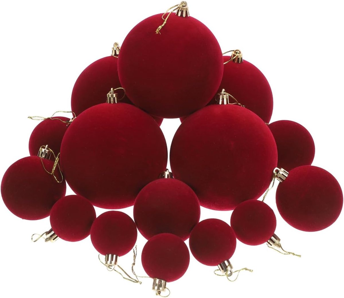15 stuks fluwelen bal ornamenten voor Valentijnsdag romantische Valentijnsdag decoraties voor feestjes kamer decoratie kunststof vintage bal ornamenten