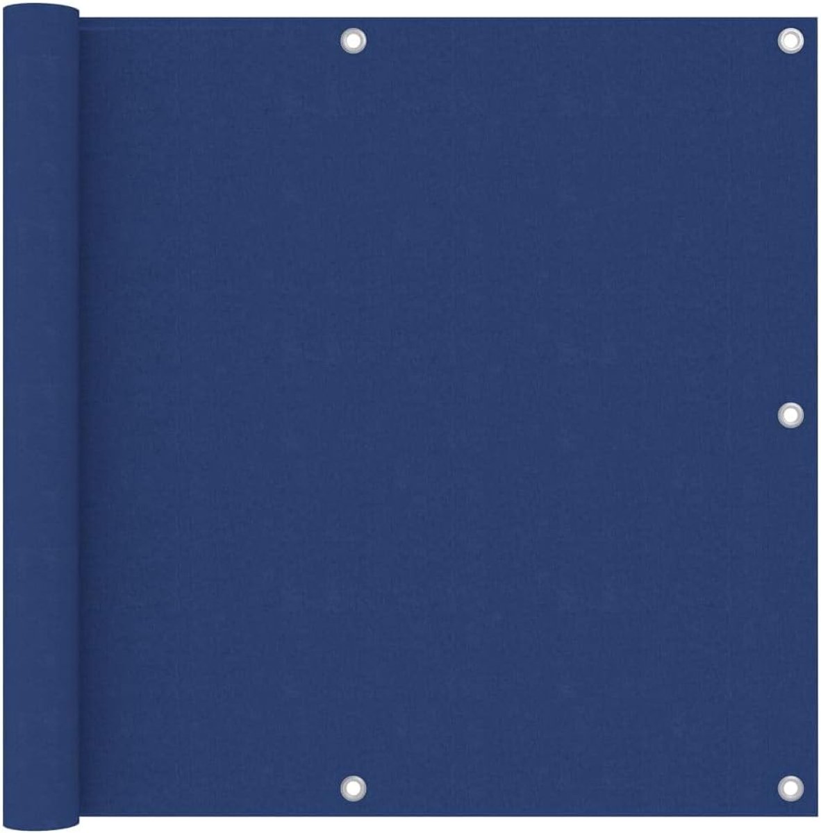 Blauw, 90 x 500 cm, 1 stuk, van Oxford-weefsel voor balkon, privacy en winddichte bescherming