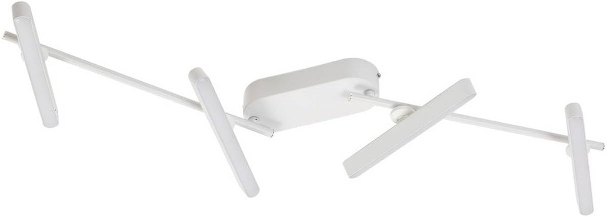 LED plafondlamp Eldrin (modern) in Wit uit overige metaal o.a. voor woon-/ eetkamer, inclusief lichtbron - plafondspot plafonnière plafondverlichting