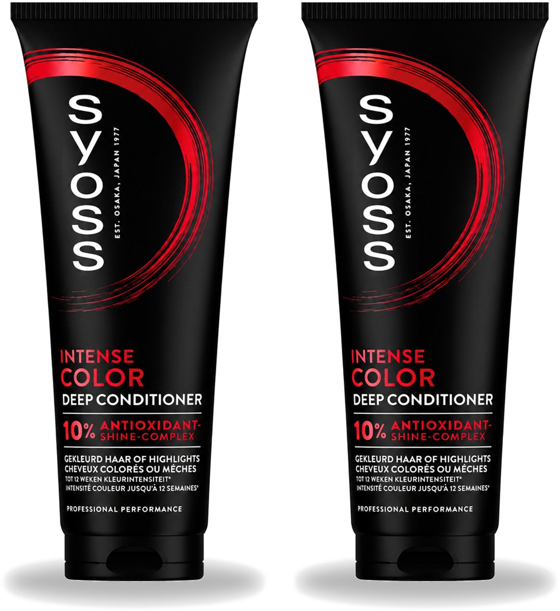 2 x Syoss - Intense Color - Deep Conditioner - Kleurbehoud tot 12 Weken - 250 ml - Voordeelverpakking - 2 stuks