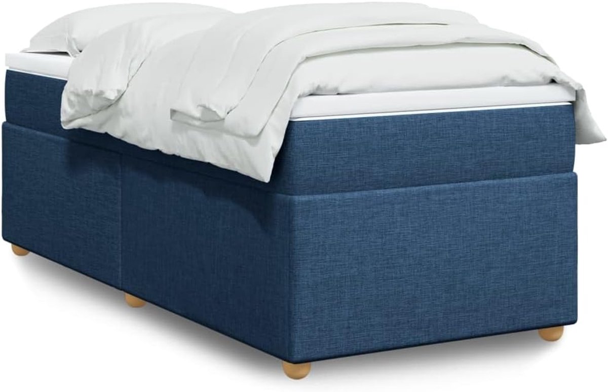 Pocketvering Blauw 80x200 cm