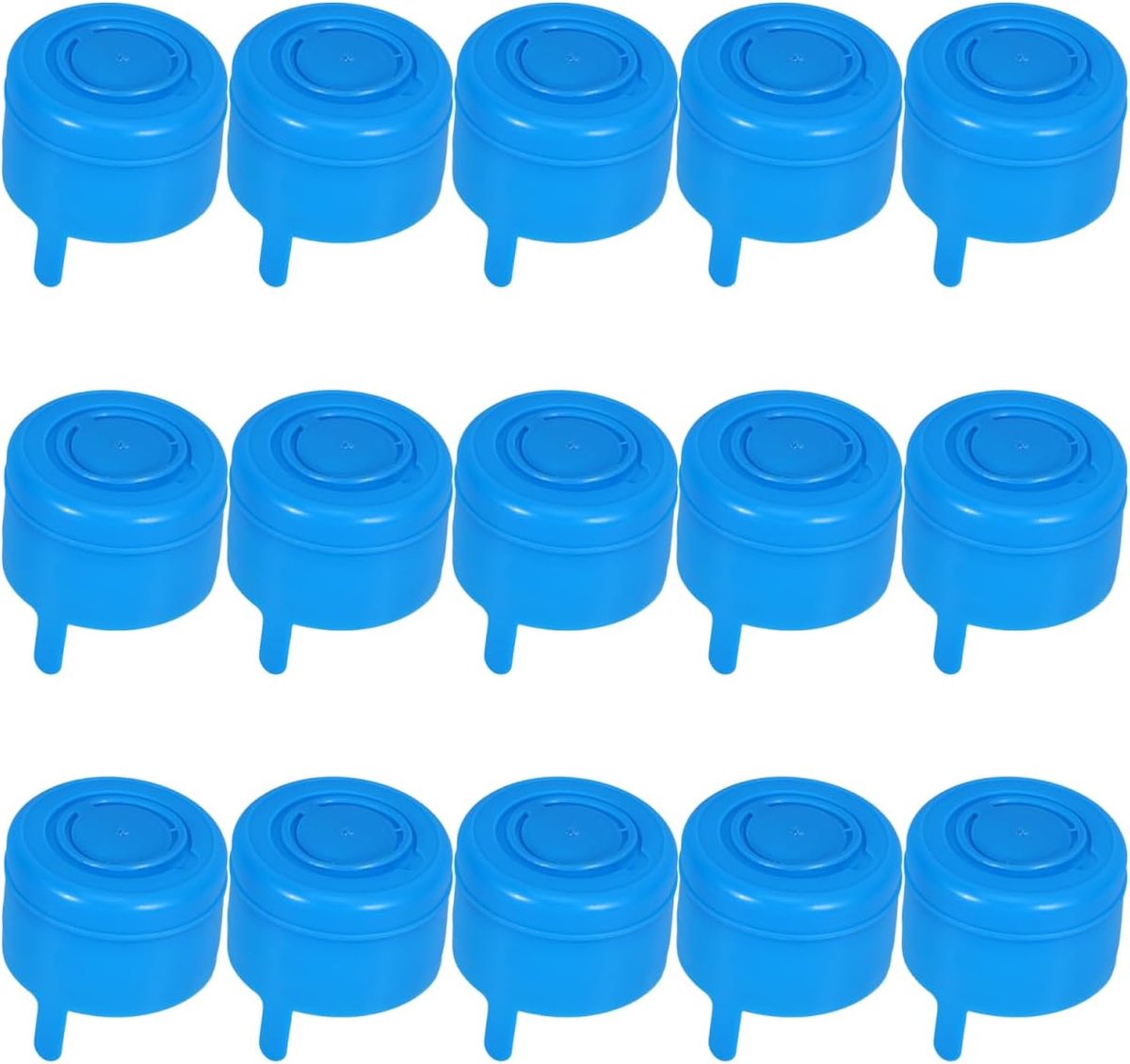 Iplusmile 25 stuks herbruikbare spatdeksels voor vloeistofcontainers, compatibel met jerrycans op kantoor en thuis