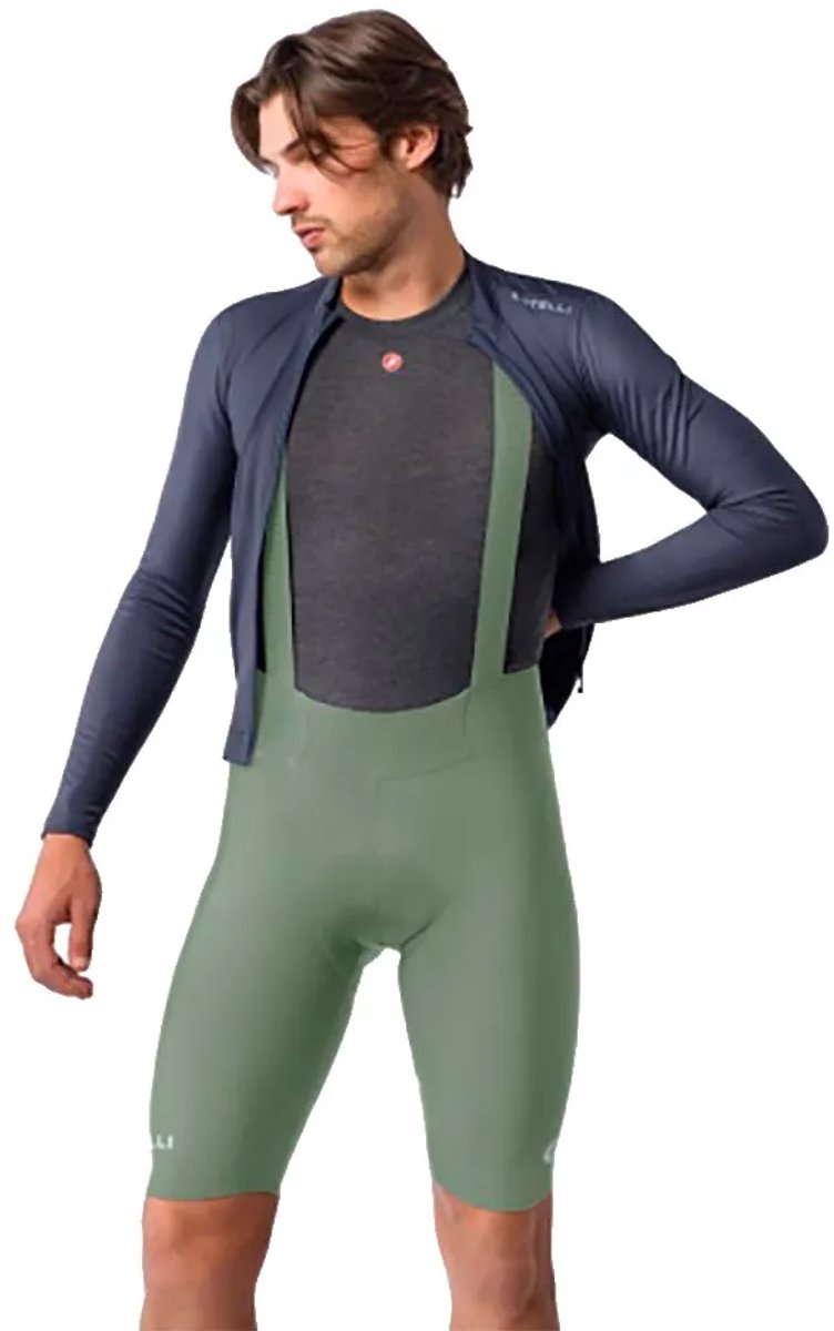 Castelli Espresso Thermal Fietsbroek Groen XL Man