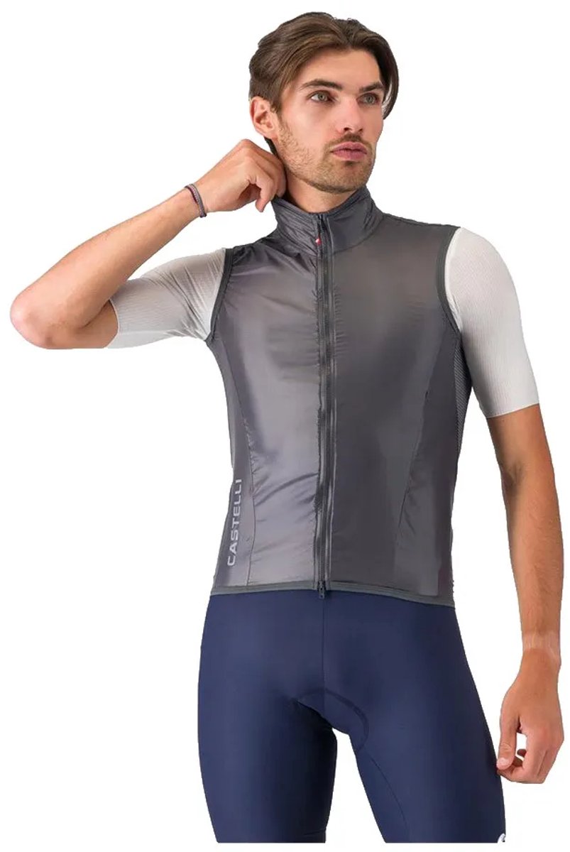 Castelli Aria 2 Gilet Grijs S Man