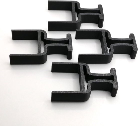 4 x Printbtw demontagegereedschap, sleutel, compatibel met Gardena Sileno, City, Life, Minimo robotmaaier, geschikt voor 00059-32.156.01 (zwart) — afbeelding 5