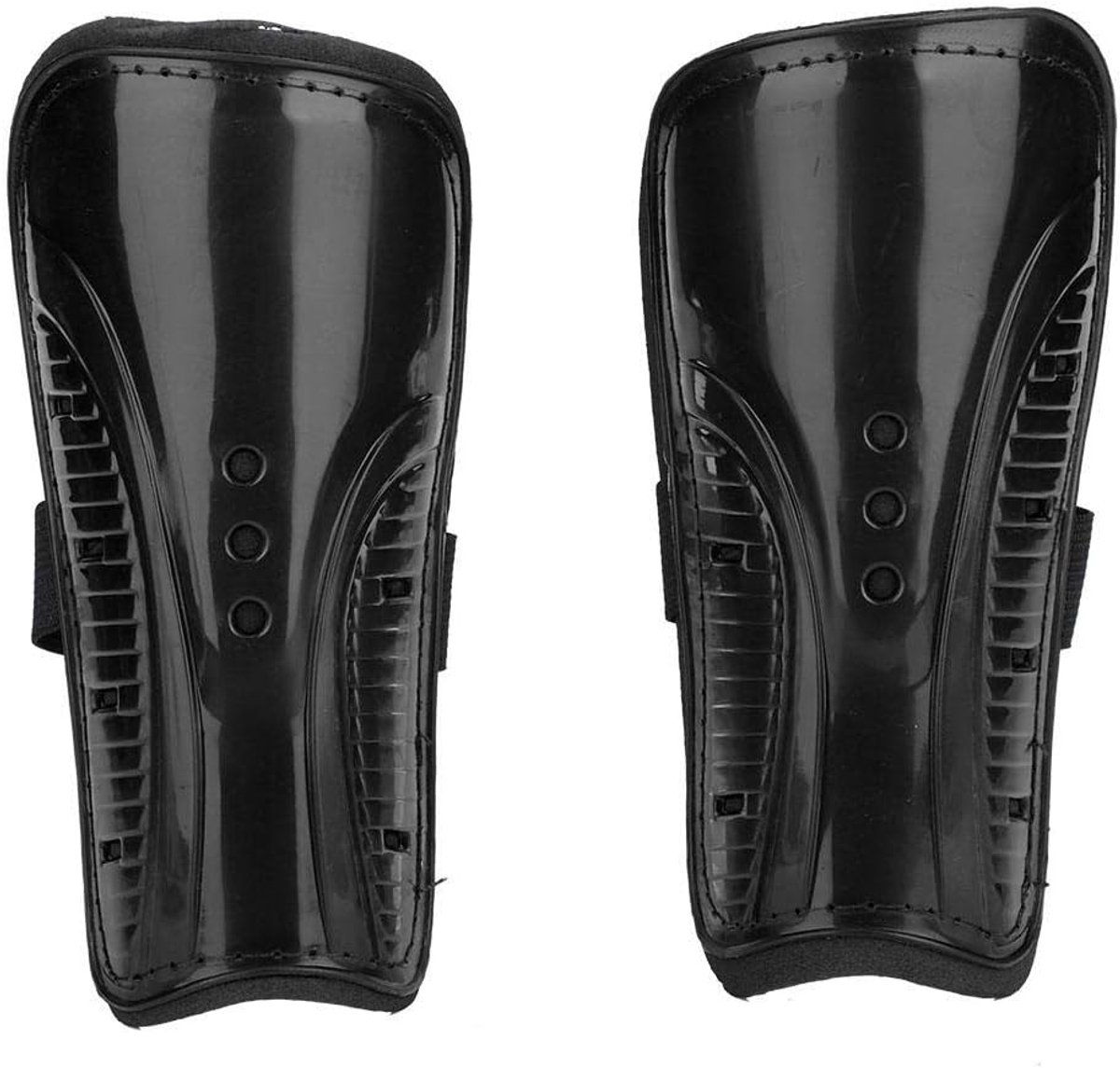 Scheenbeschermers van pvc, 4 kleuren, voor volwassenen en kinderen, enkelbescherming, voetbal, shinguard voor sporttraining (staart)