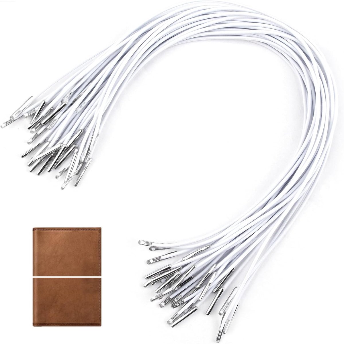 30 Stuks 30 cm Elastische Lussen voor Maskers, Feesthoeden, Boekbinding en Cadeautassen - Sterke en Duurzame Stretchkoord