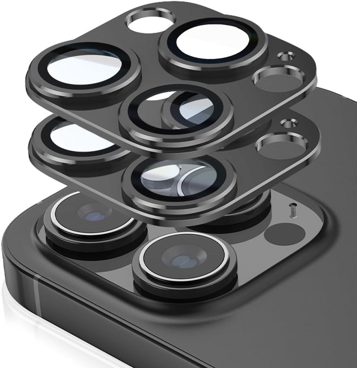 2 stuks voor iPhone 16 Pro Max/iPhone 16 Pro Camera Len...