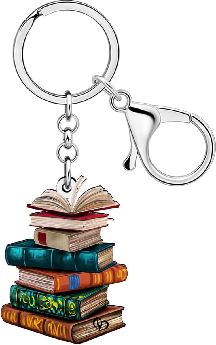 Vintage Boek Sleutelhanger Bookish Geschenken Voor Boek Liefhebbers Vrouwen Boekenwurm Lezers Tas Charm Auto Sleutelhanger Accessoires