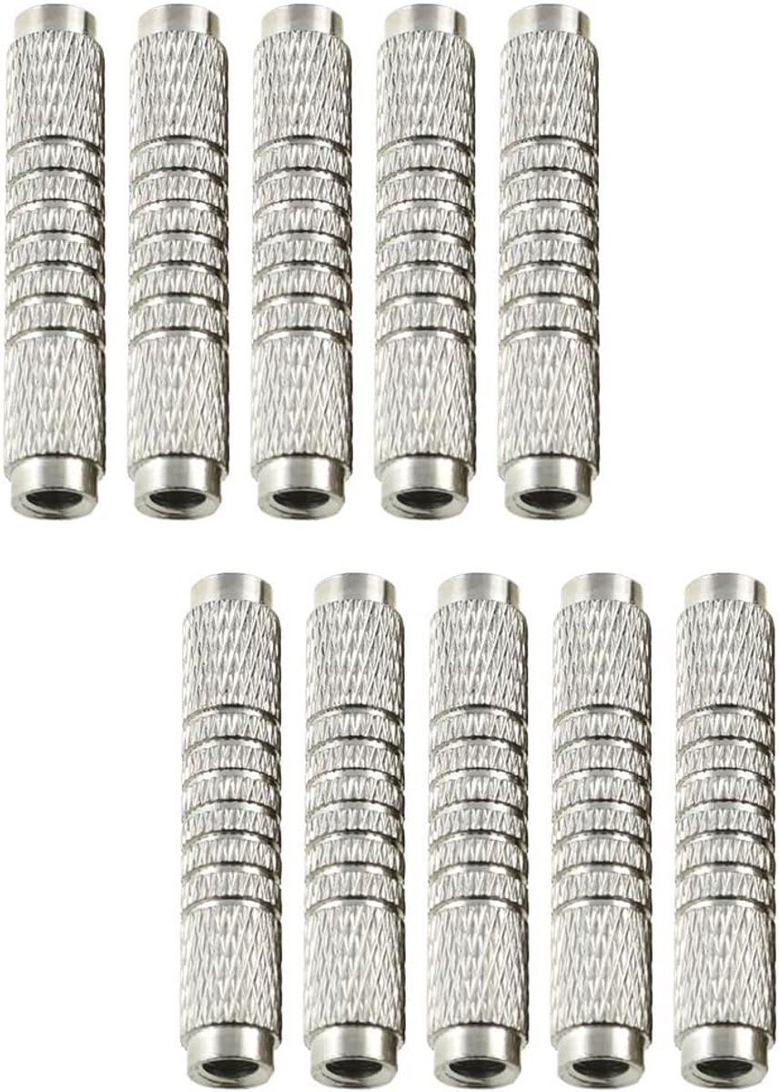 10 stuks 10G Dart Barrels Vervangende Set Zilver voor Dart Oefening