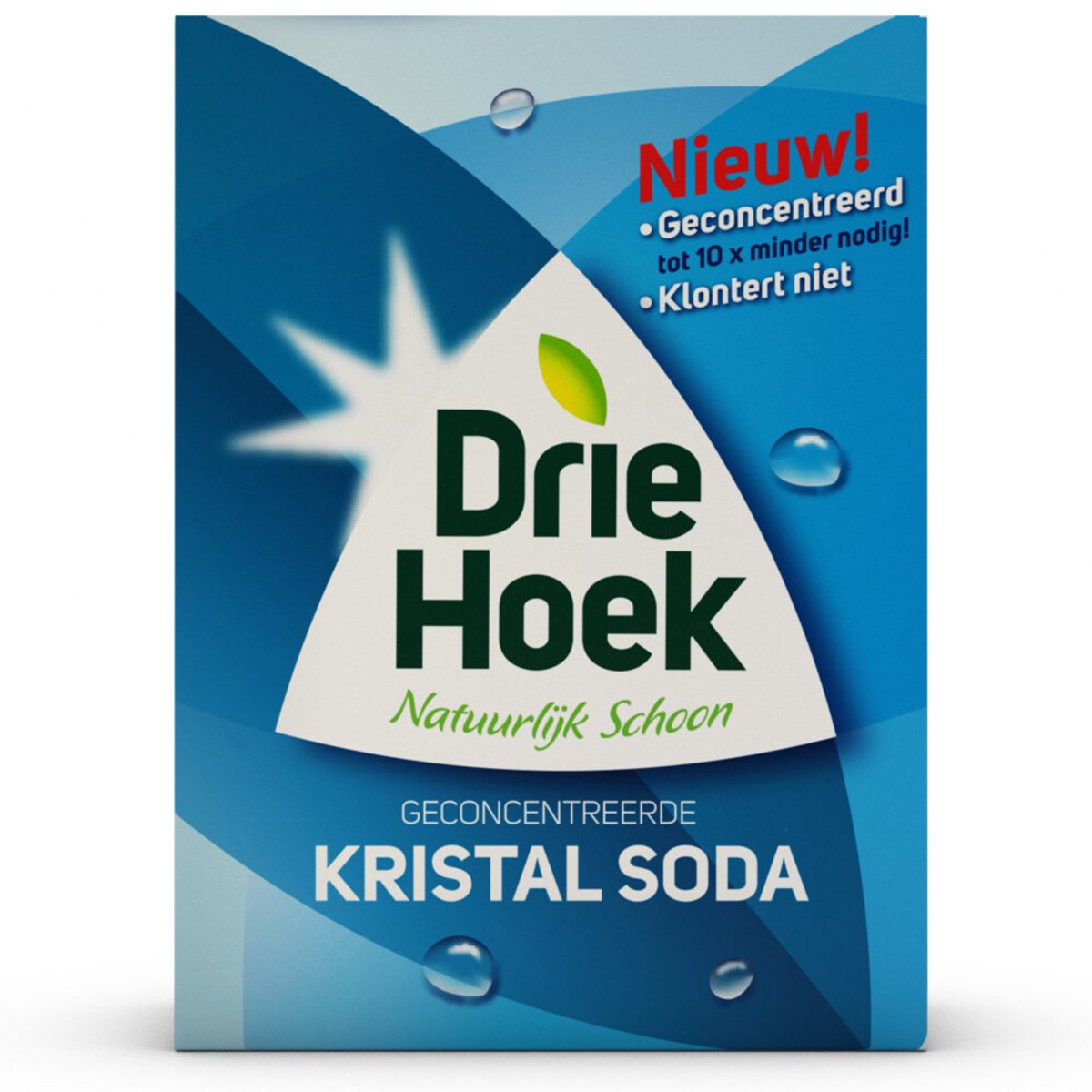 Driehoek - Kristal Soda - 3 x 600 gr - Voordeelverpakking