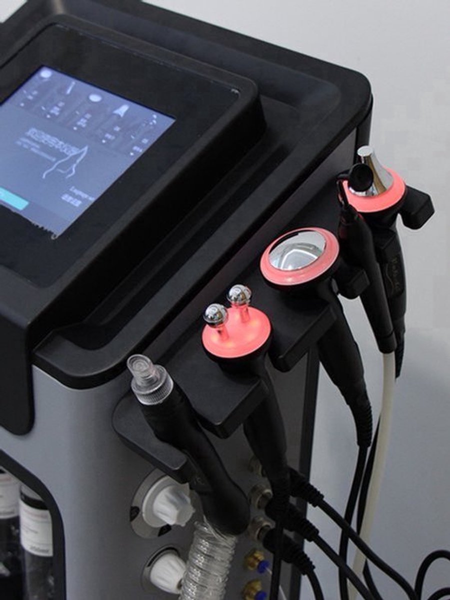Gezichtssauna Hydro Dermabrasie - 10-in-1 Multifunctioneel - Elektrisch - Acryl - Voor Diepe Reiniging En Huidverjonging