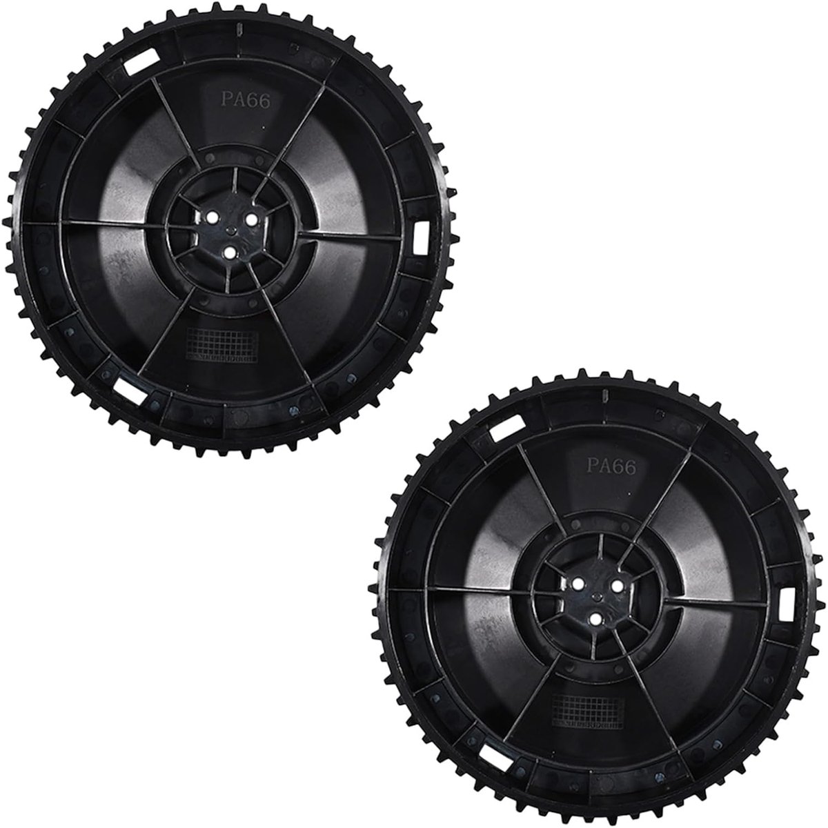 2x Grasmaaier Voorwiel Vervangende Wiel Grasmaaier-Vooraandrijvingswielen Compatibel met Husqvarna Automower 105 305 tot 2016 en 308 Gardena R38Li R40Li R45Li R50Li R70Li R80Li 574465104