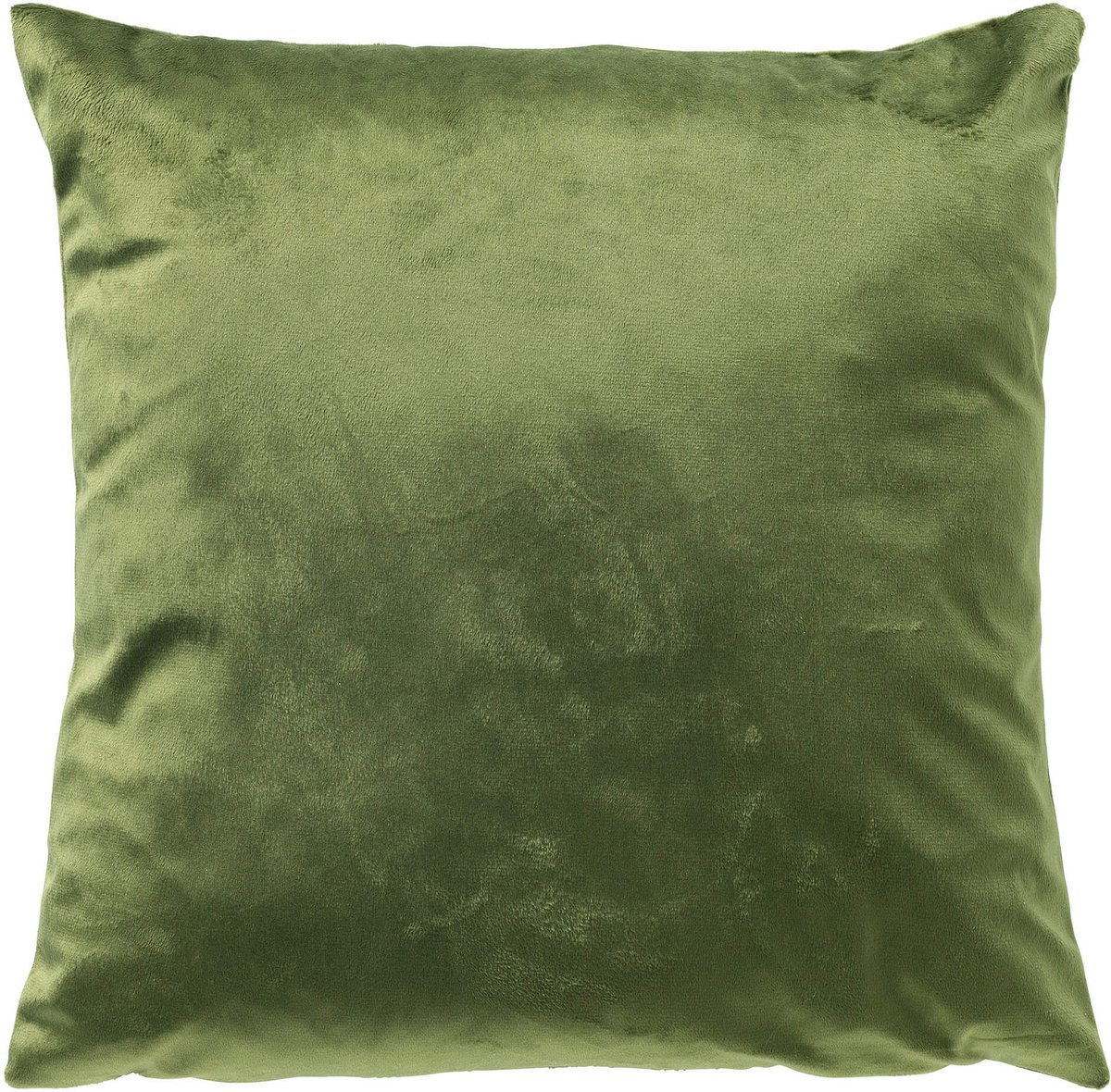 Textino kerstkussen PINEGROVE - sierkussen 45x45 cm - fluweel - dennenbomen - groen, goud - inclusief binnenkussen – foto 2