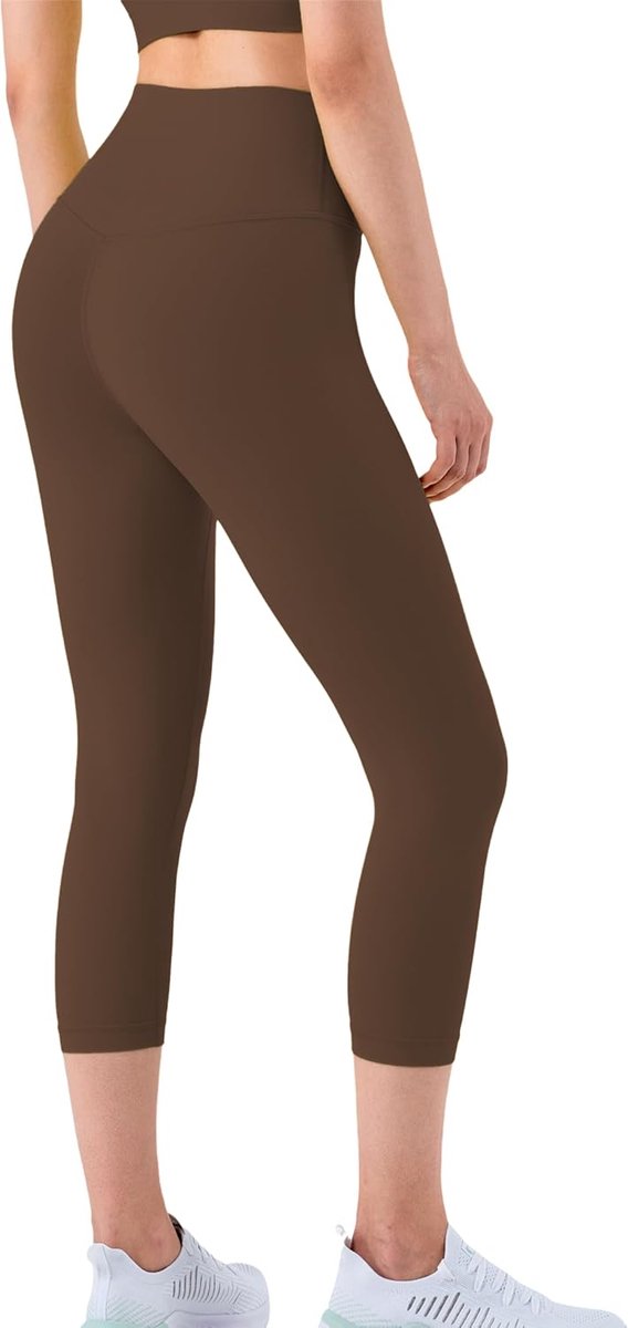 Leggings, fitnessbroek, hoge taille, broek, fitness, yoga, elastisch, anti-cellulitis, broek met zakken, voor pilates, sport, gym, hardlopen, vrije tijd