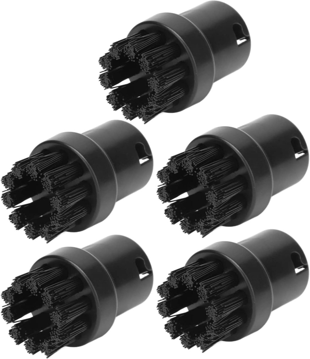 Dailygoods- Stoomreinigerborstels Zacht - Vervangende Borstel - Compatibel met SC1/SC2/SC3/SC4/SC5 - ABS-Kunststof - Lichtgewicht 50 gr - Eenvoudig te