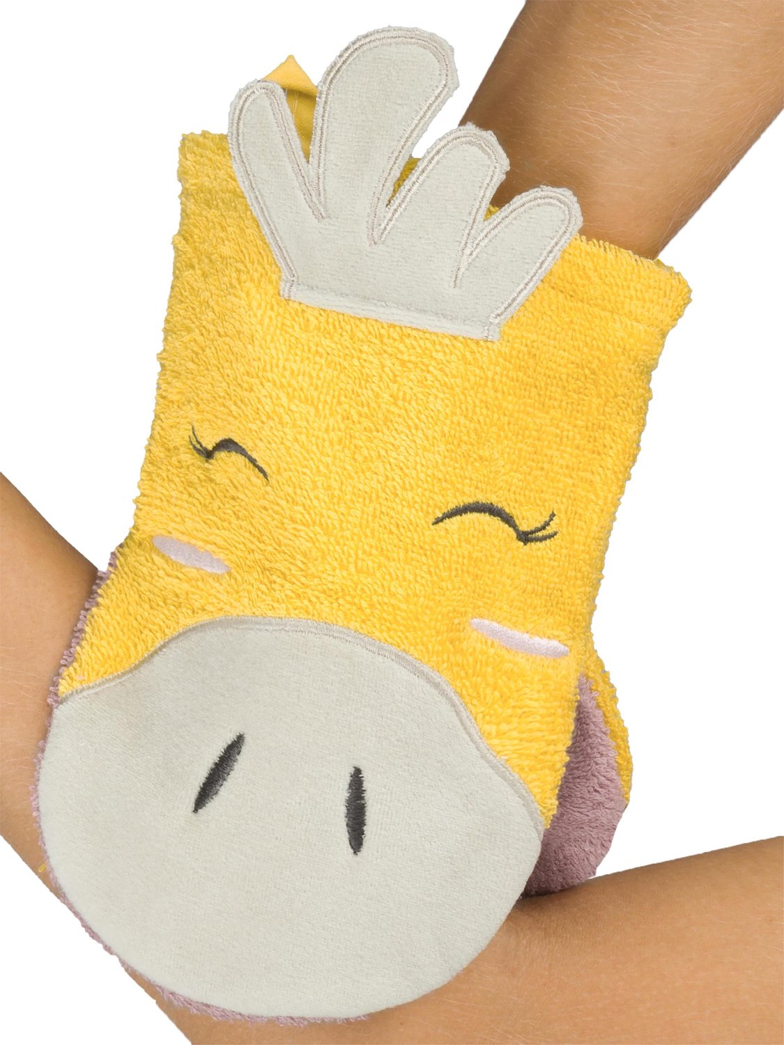 Babyhanddoek met capuchon van biologisch katoen „Luanda“
