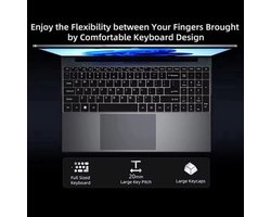 Laptop Computer 15,6 Inch Full HD - 16 GB RAM - 512 GB SSD - Intel Core-i5 Processor - Windows 11 - HDMI - Wit