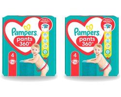 2 x Pampers – Luierbroekjes – Baby Dry Pants Maat 4 – 25 Luiers - Voordeelverpakking - 2 stuks